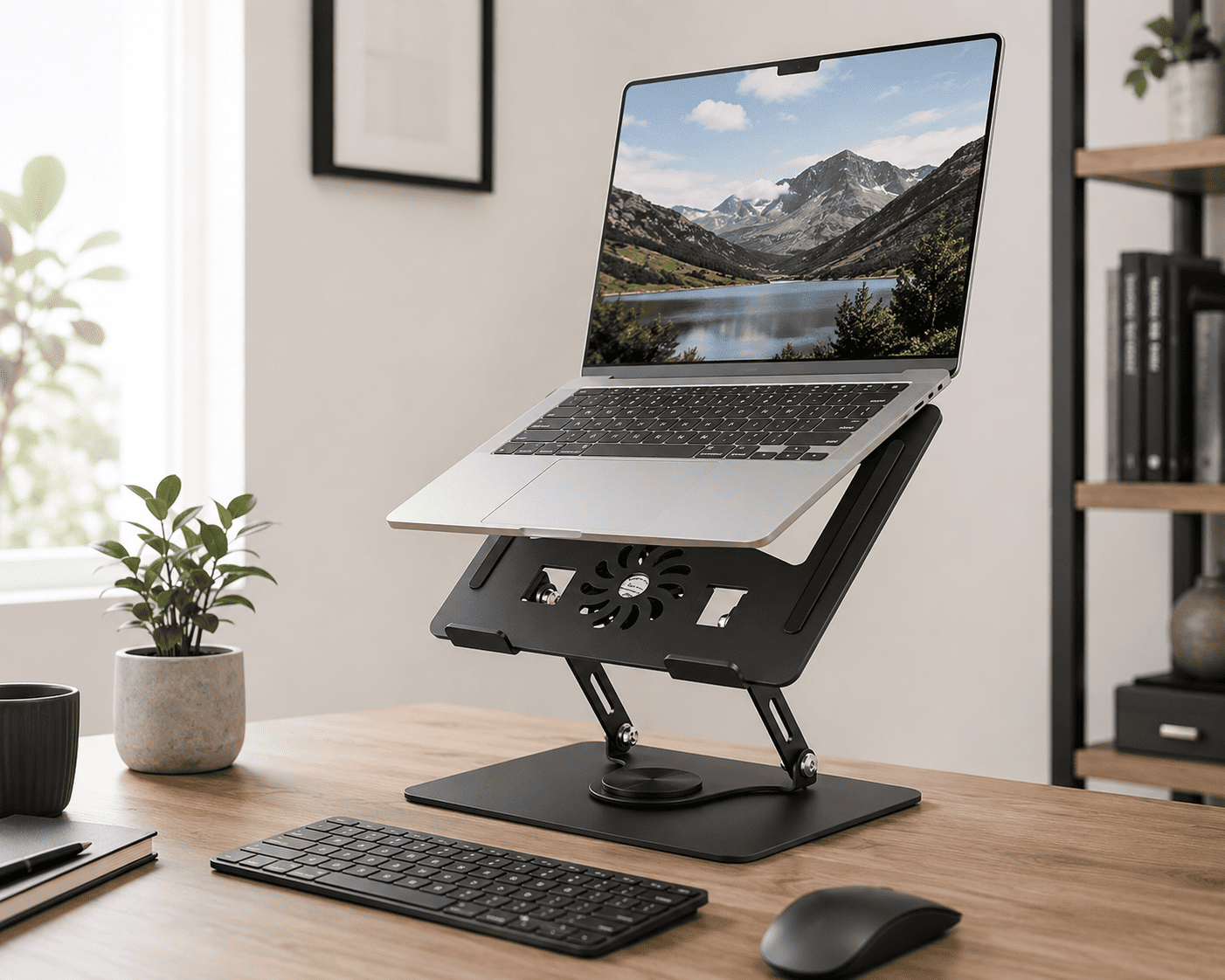 support-pc-portable-rotatif-360-degres-presentation