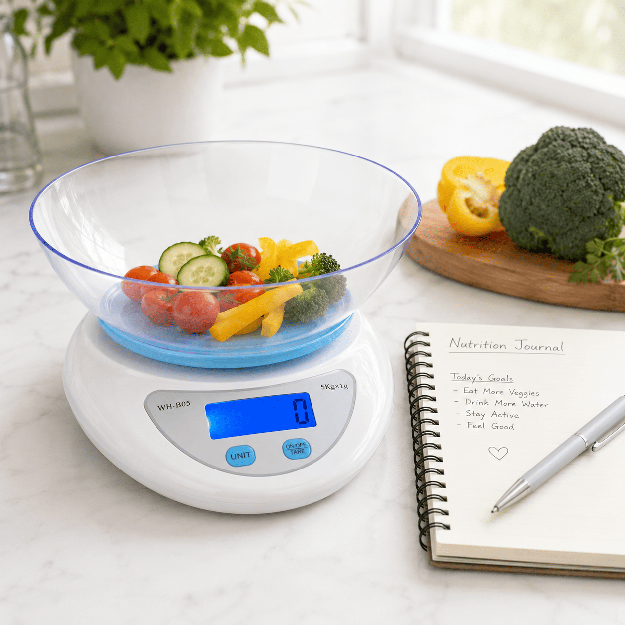 balance-cuisine-electronique-pesee-aliments-regime-sante
