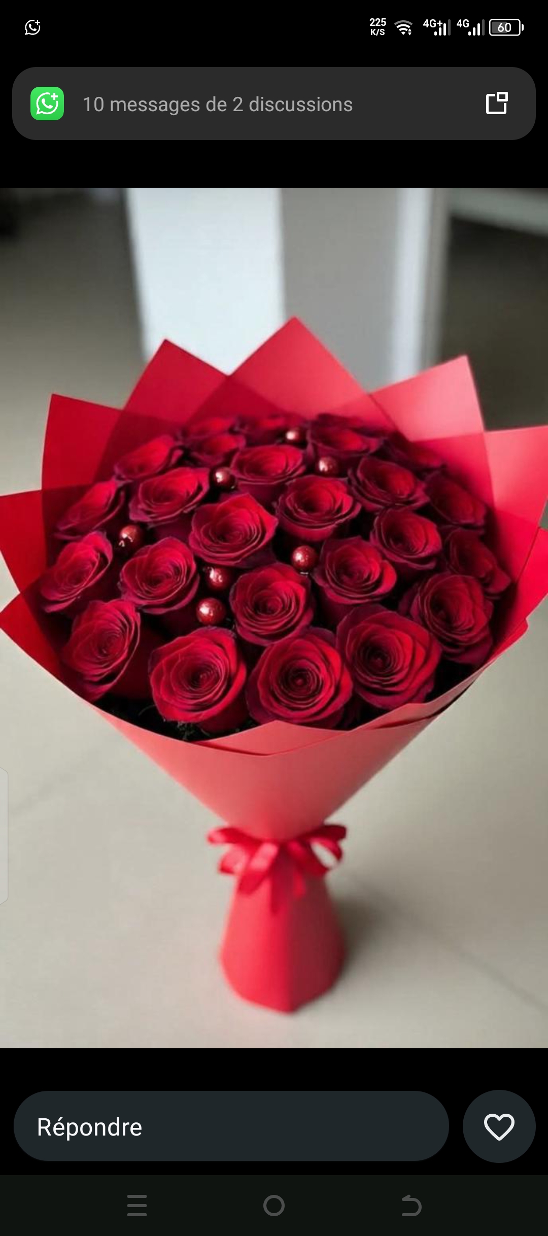 Bouquet a main 