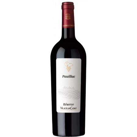 Réserve Mouton Cadet Pauillac 2021 - Baron Philippe de Rothschild   0.75l Rouge • Bordeaux • Pauillac AOC • 12.5% vol