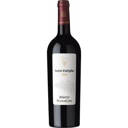 Réserve Mouton Cadet Saint Estephe 2021 - Baron Philippe de Rothschild   0.75l Rouge • Bordeaux • Saint-Estèphe AOC • 13% vol