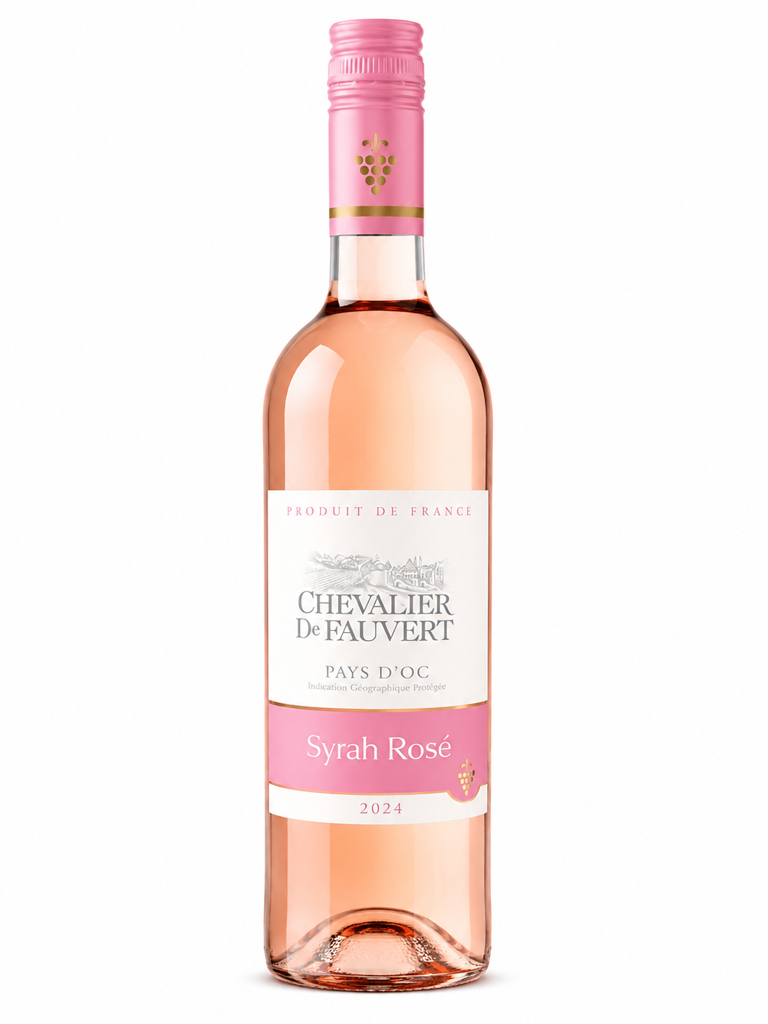 Chevalier de Faubert Syrah Rosé • 12,5% vol • 75cl