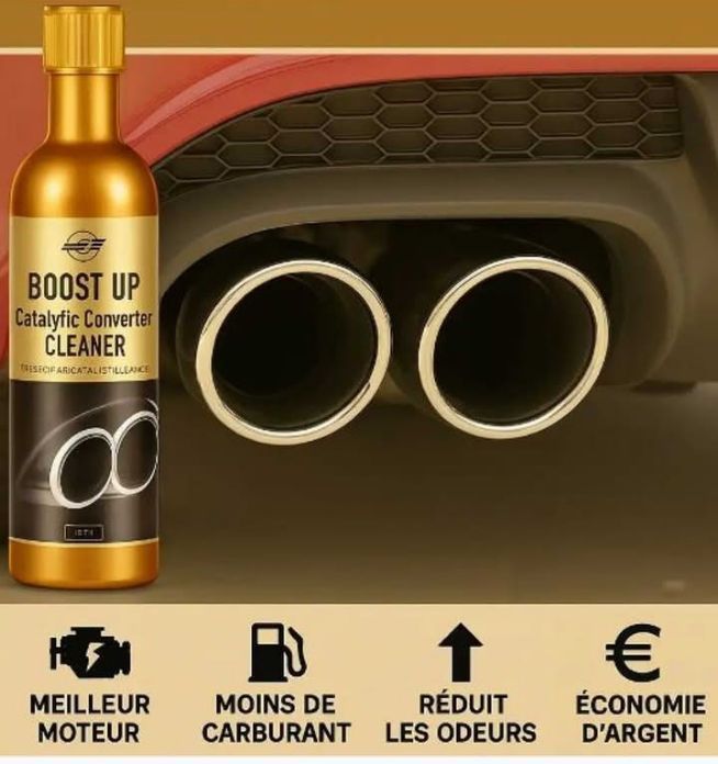 Boost up catalytic cleaner