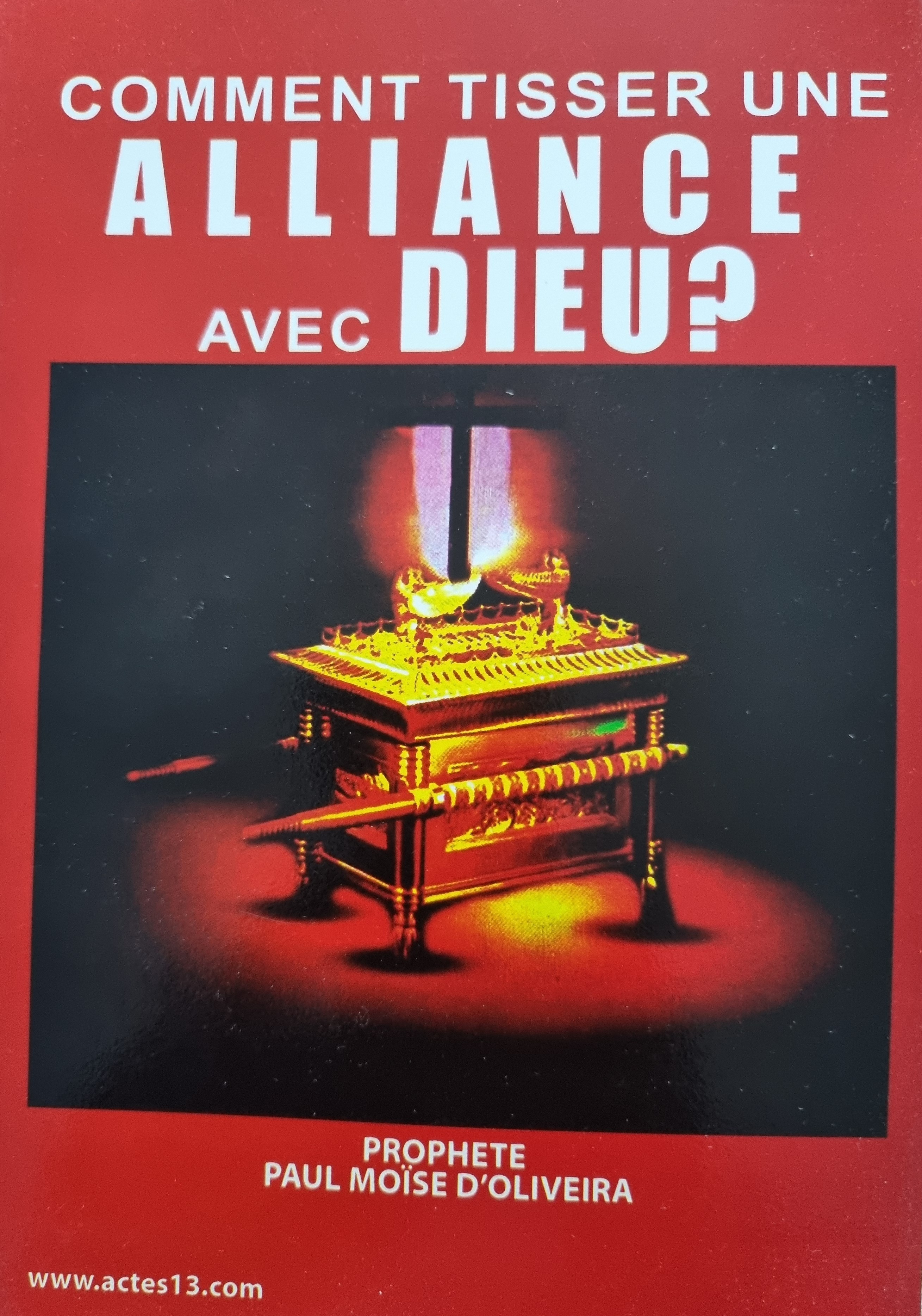 Comment Tisser une Alliance avec Dieu ?