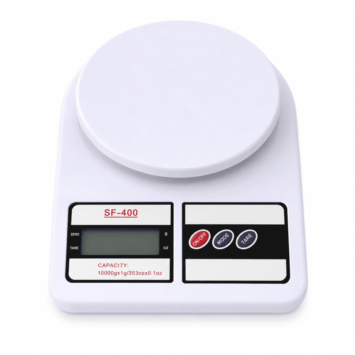Balance de Cuisine Électronique SF-400 — Précision au Gramme, Jusqu'à 10 kg