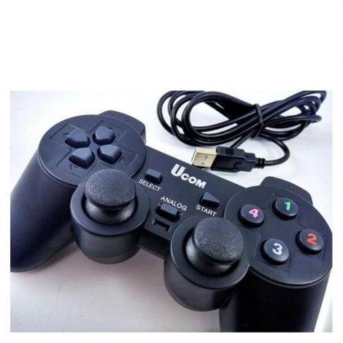 UCOM Manette Pour PC - Avec Système De Vibration - Noir