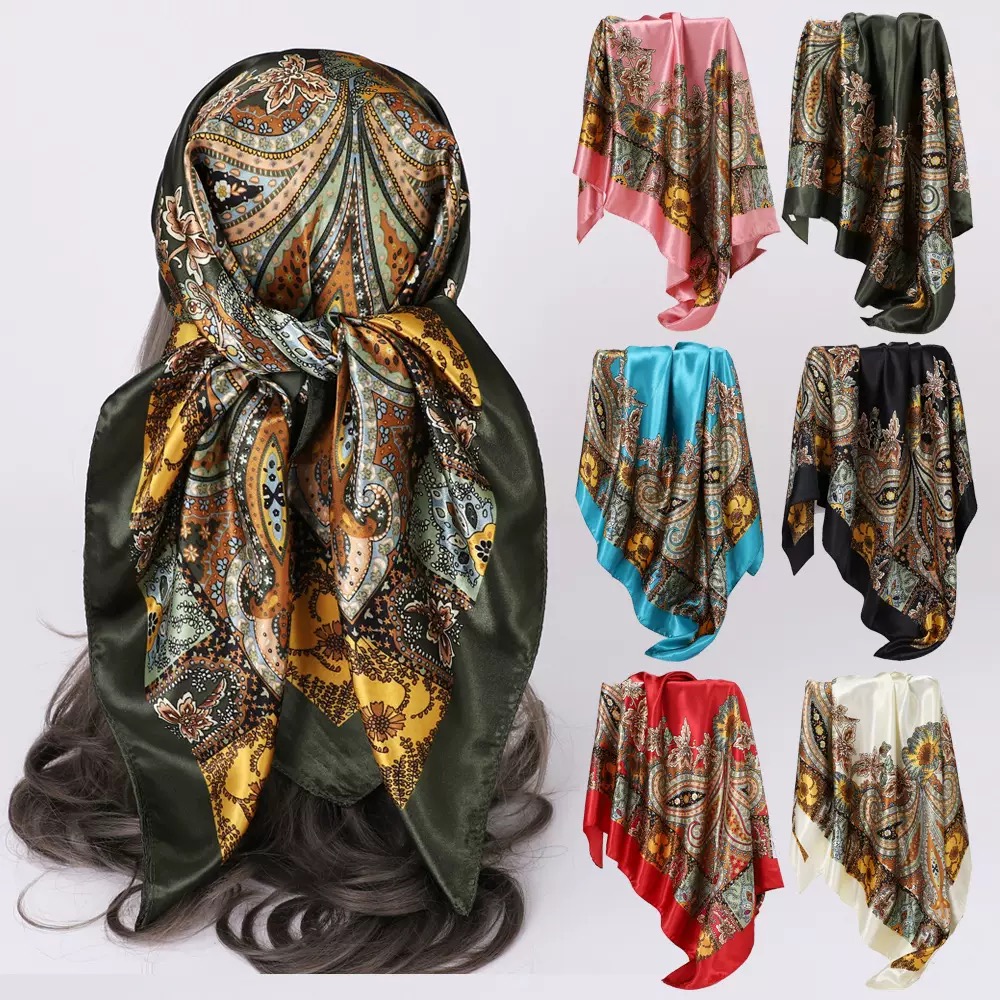 bandana en satin 