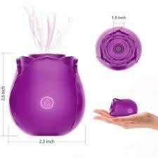 Rose simulateur clitoridien