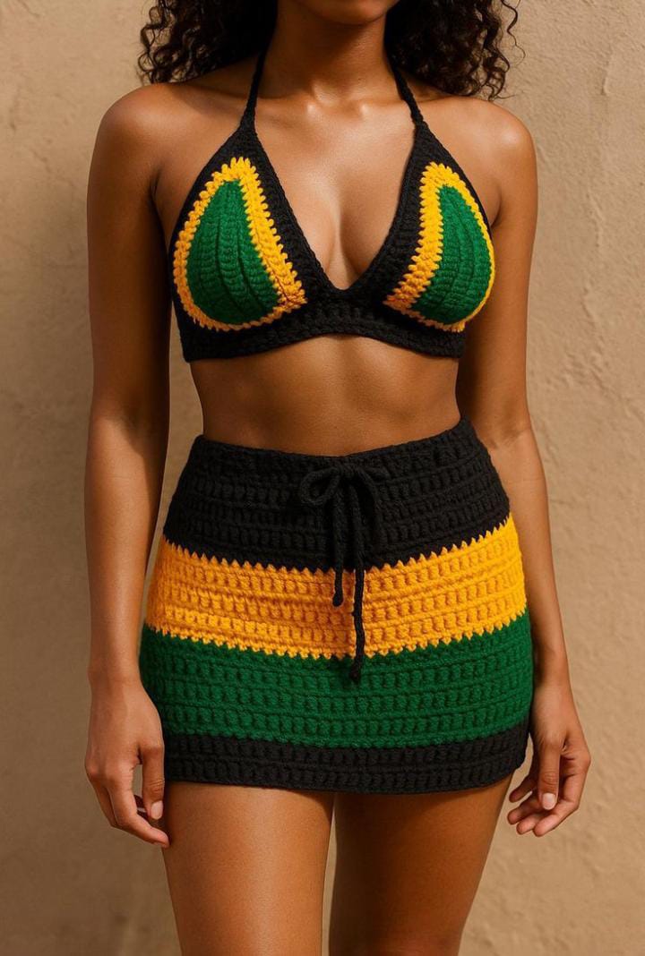 Ensemble 2 pièces en crochet