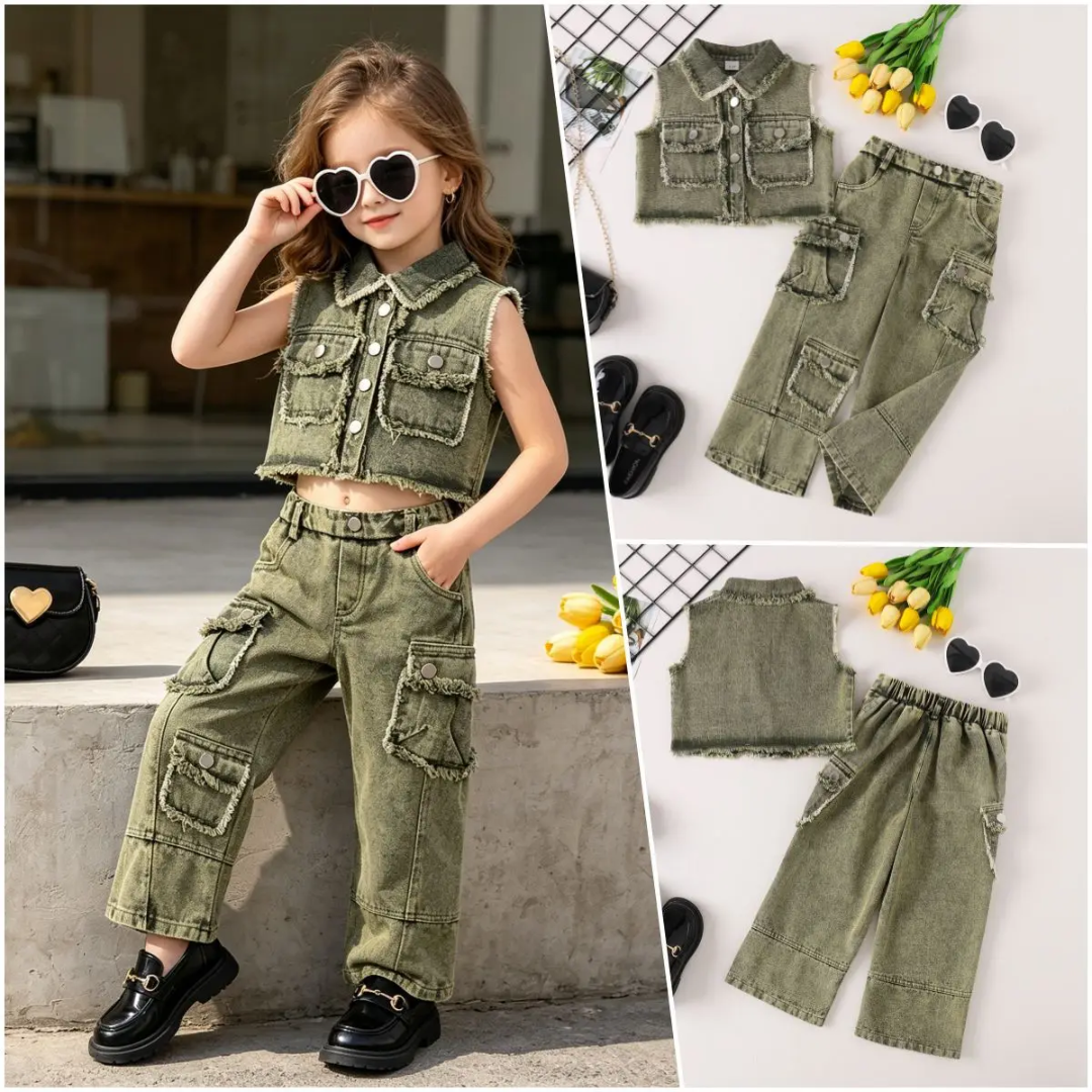 Ensemble fille en jean