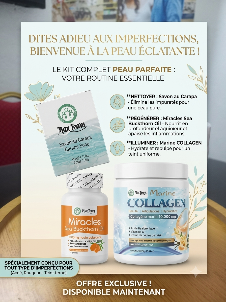 Collagène Marin &sea buckthron oil 