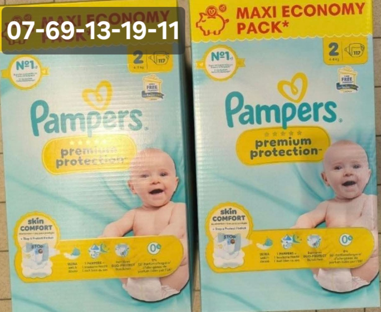 Couches pampers