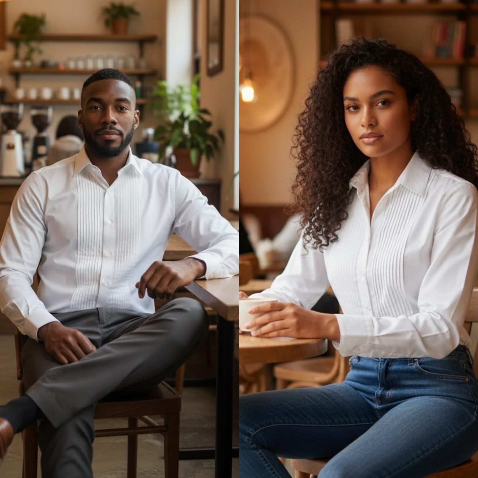 Chemise élégante – Collection JTM STYLE 🤍
